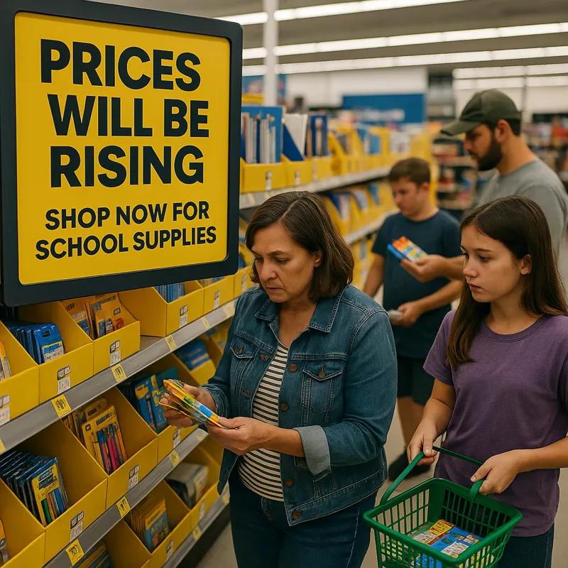 Shop Now Before Tariffs Hike School Supply Prices