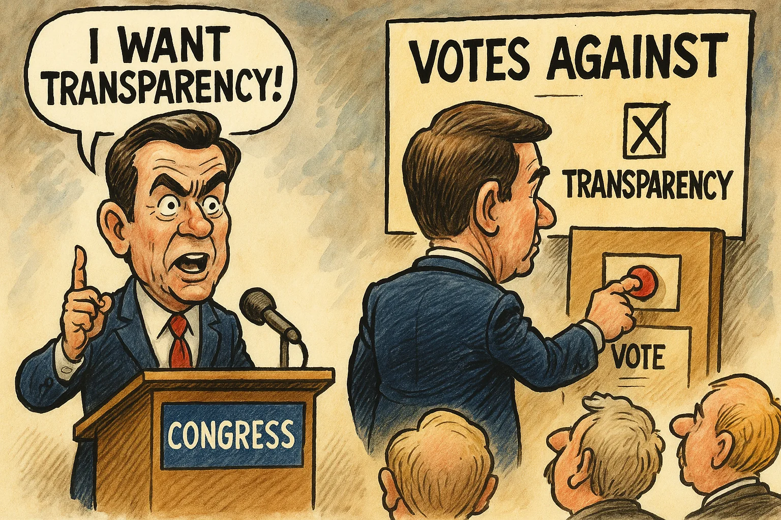 Mark “Awful for Missouri” Alford Talks Transparency, Votes for Secrecy