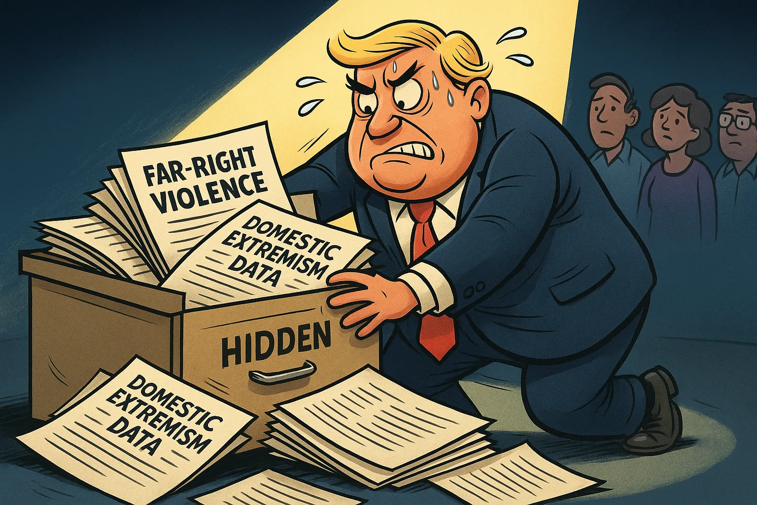 Explosive Truth: Far-Right Violence Outpaces All Others, Report Trump Tried to Bury
