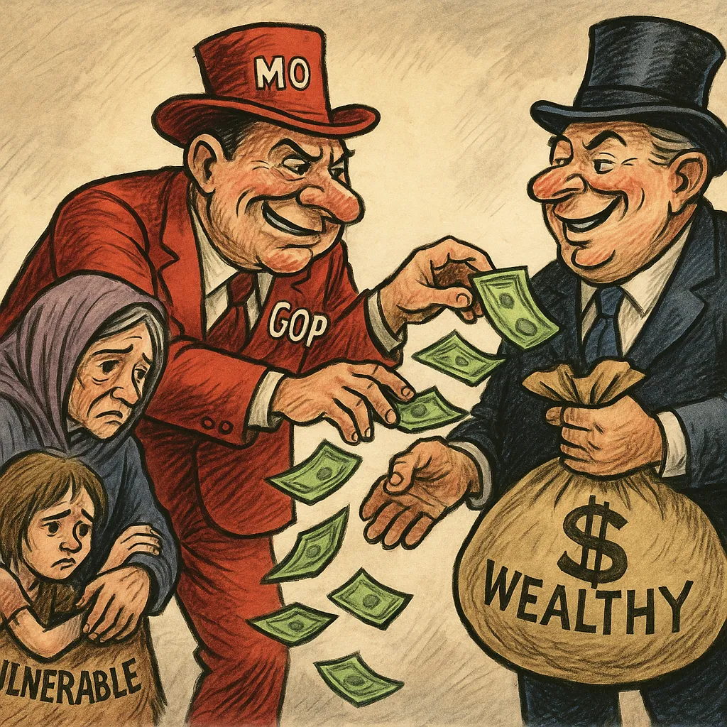 Devastating and Outrageous Missouri SNAP Cuts and Capital Gains Repeal Hurt Families Statewide