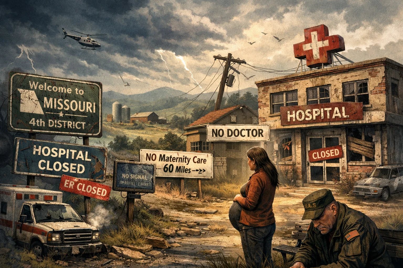 collapsing rural healthcare missouri